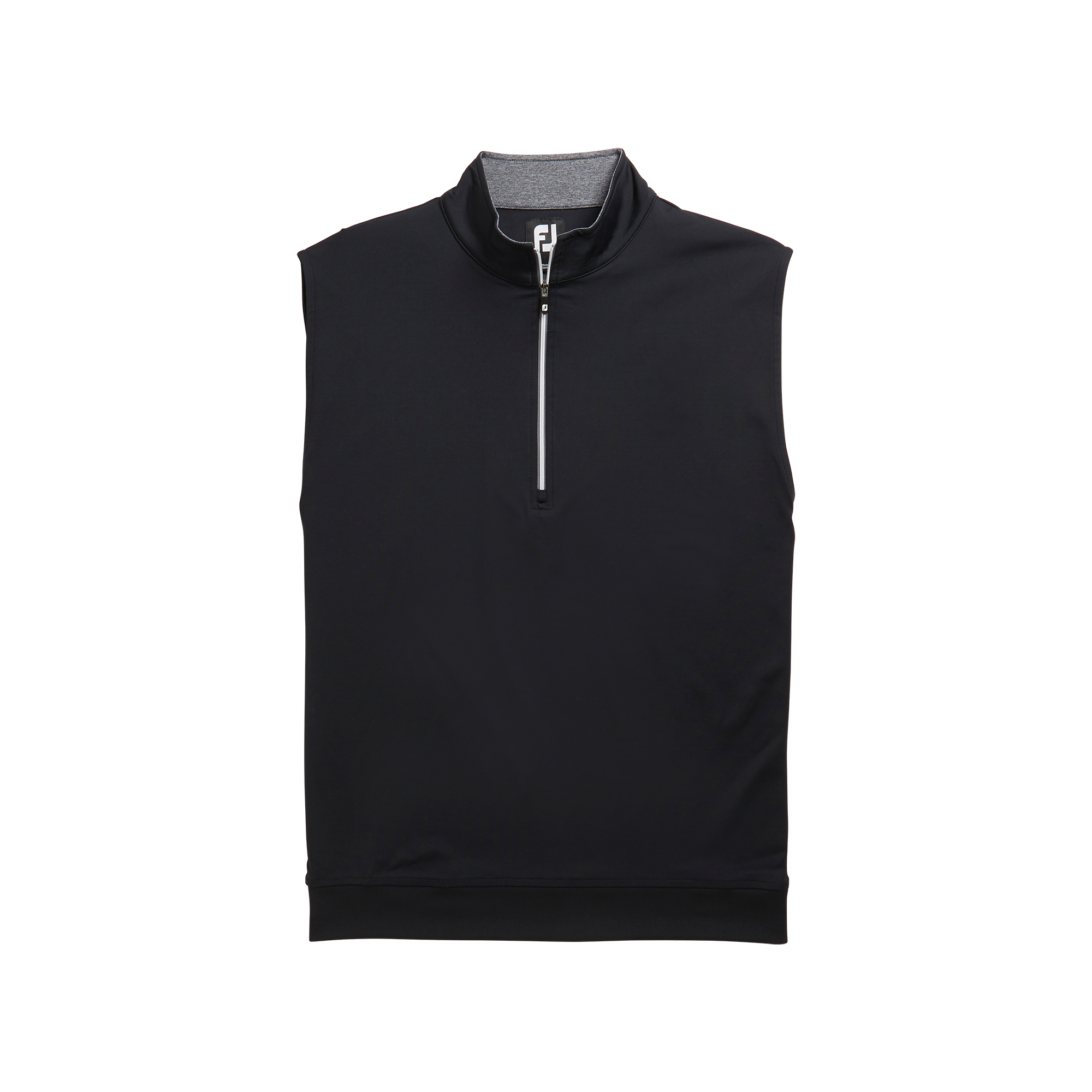 Half-Zip Jersey Vest