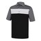 Black / White Charcoal Heather