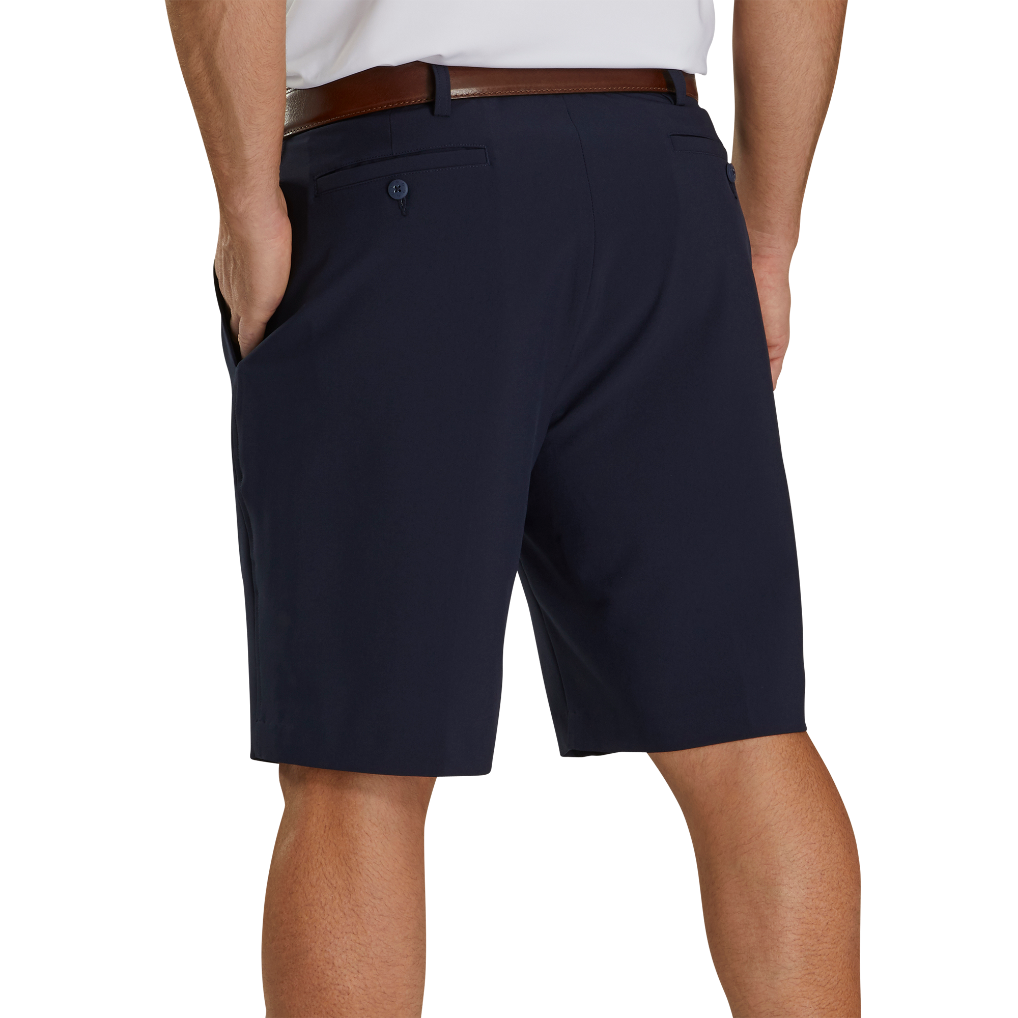Pleated 9.5" Inseam Short