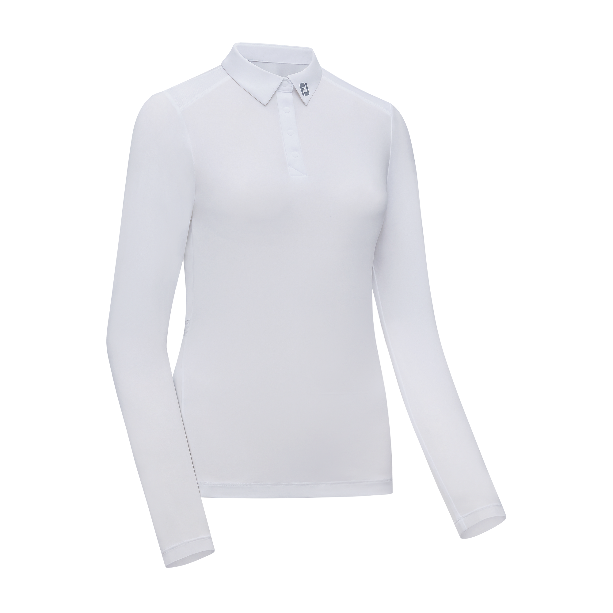 Part Mesh Polo Shirt Women