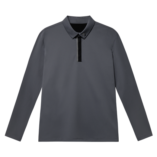 니트 하이브리드 폴로 셔츠