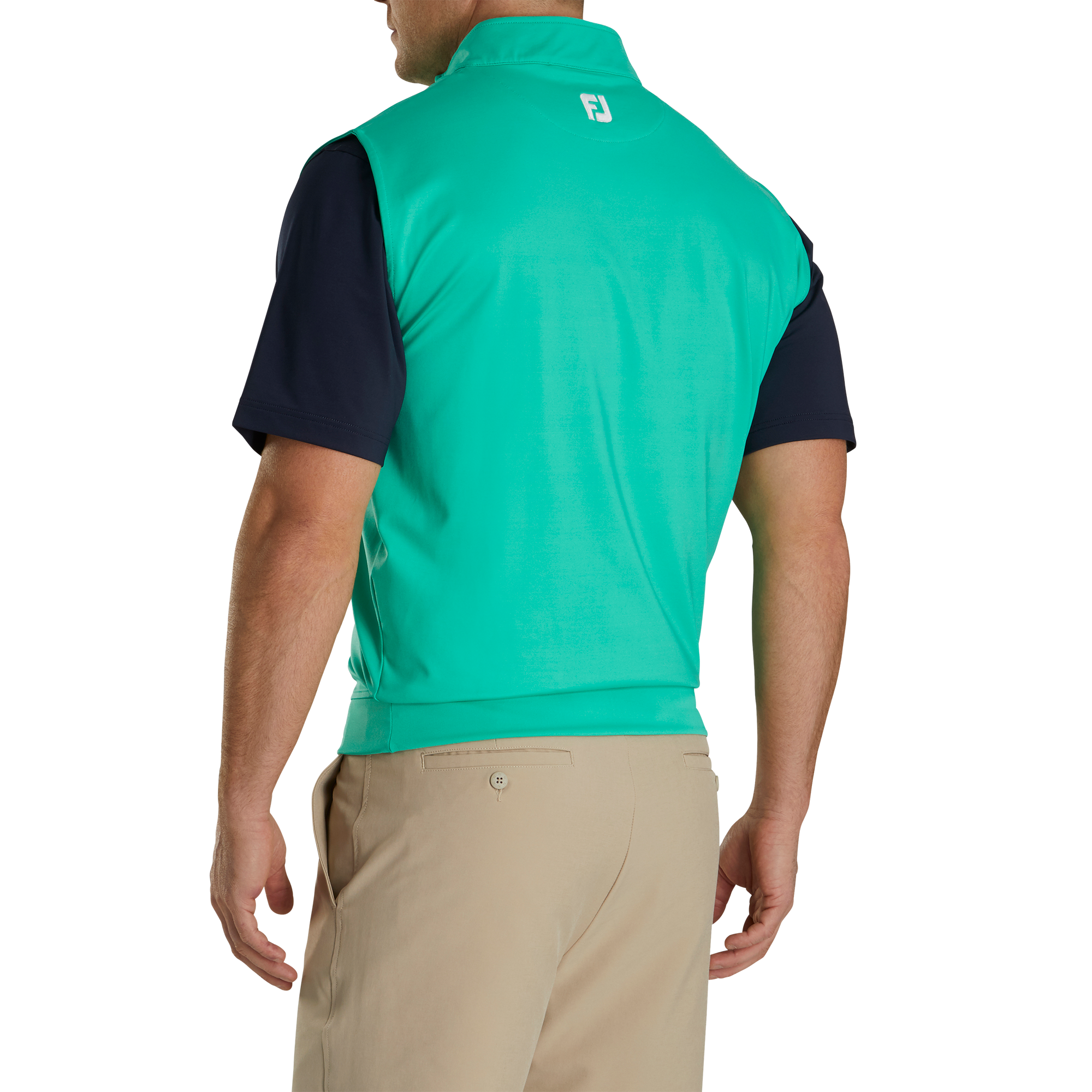Half-Zip Jersey Vest