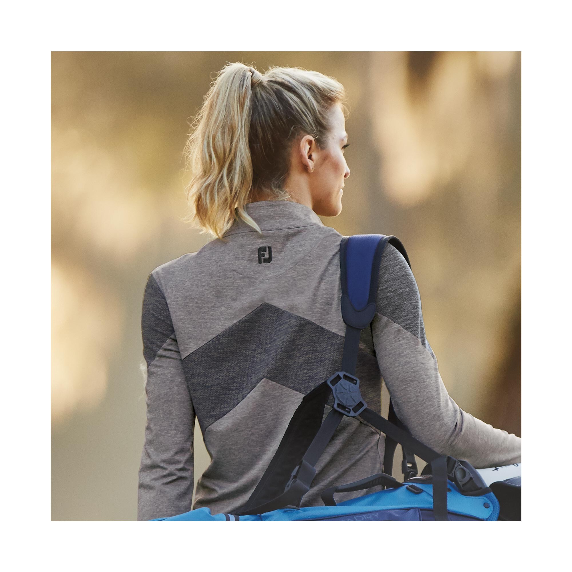 Engineered Jersey Half-Zip Women