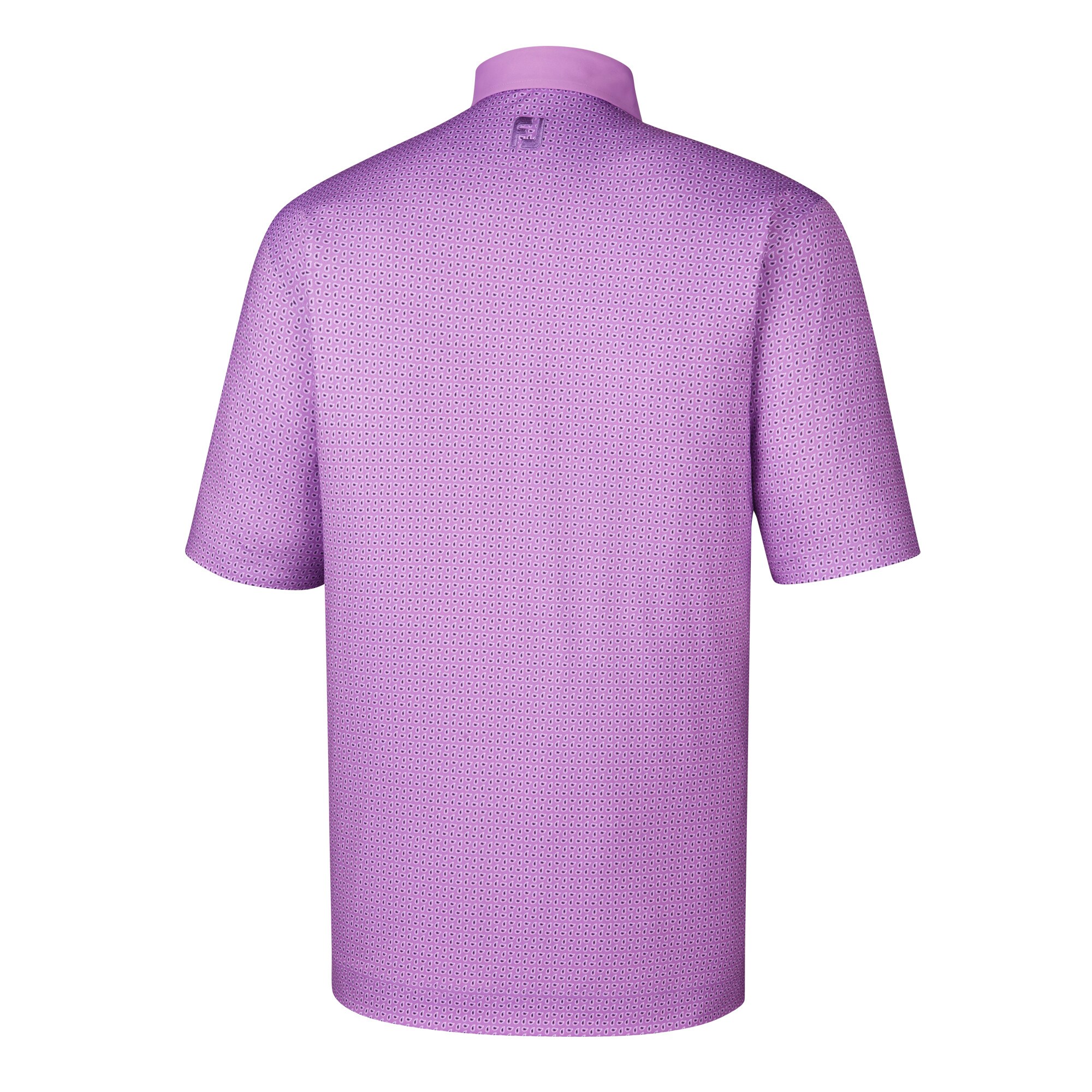 Lisle Paisley Print Self Collar