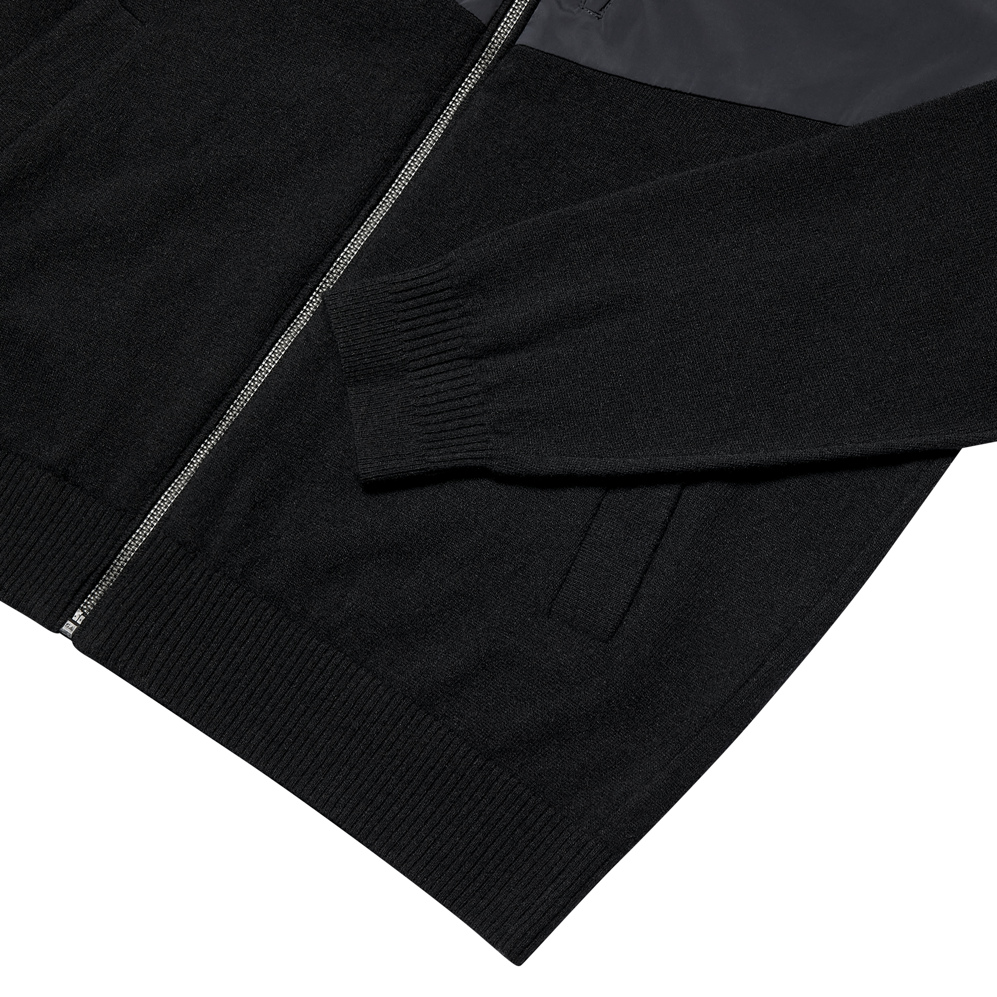 하이브리드 니트 자켓