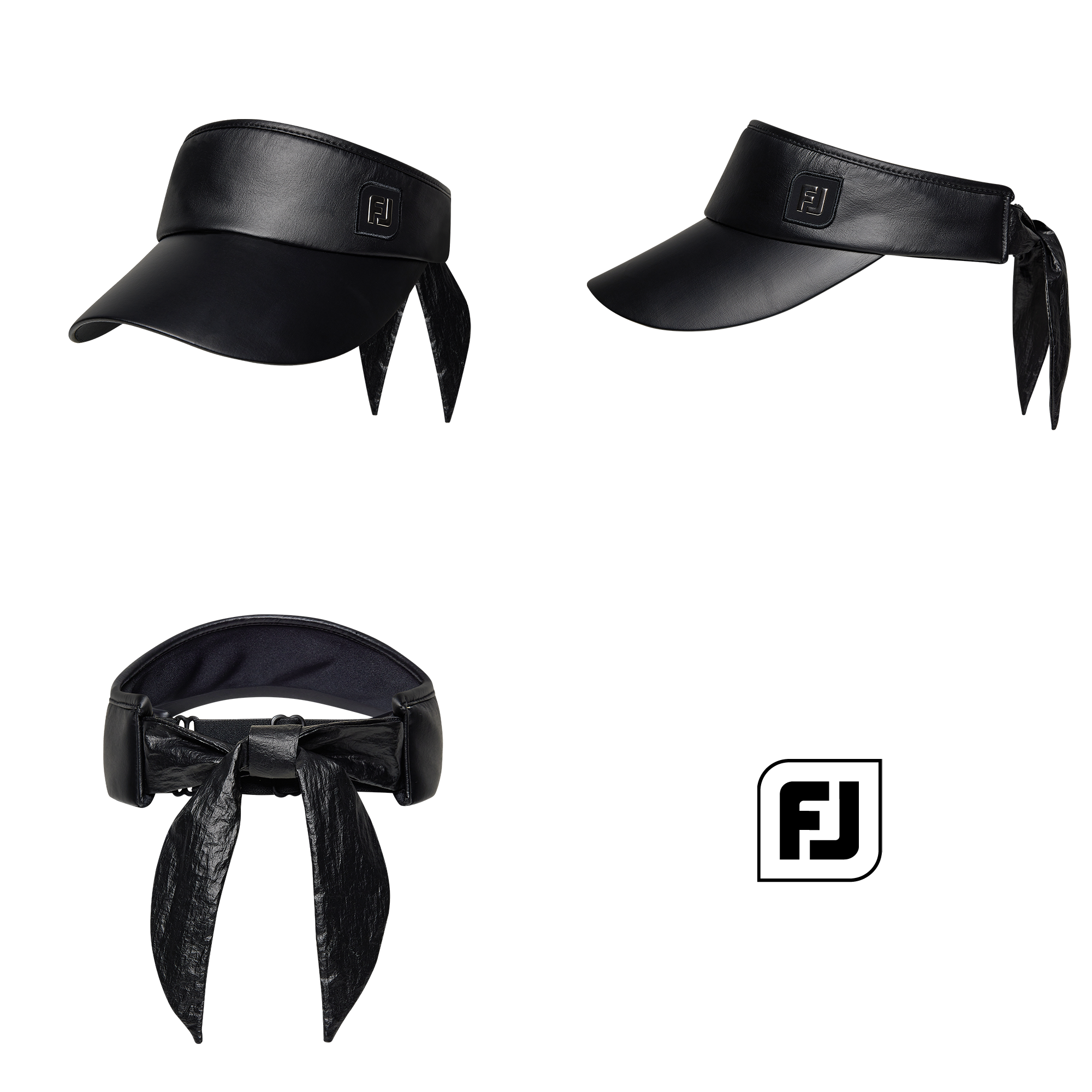 여성 리본 바이저