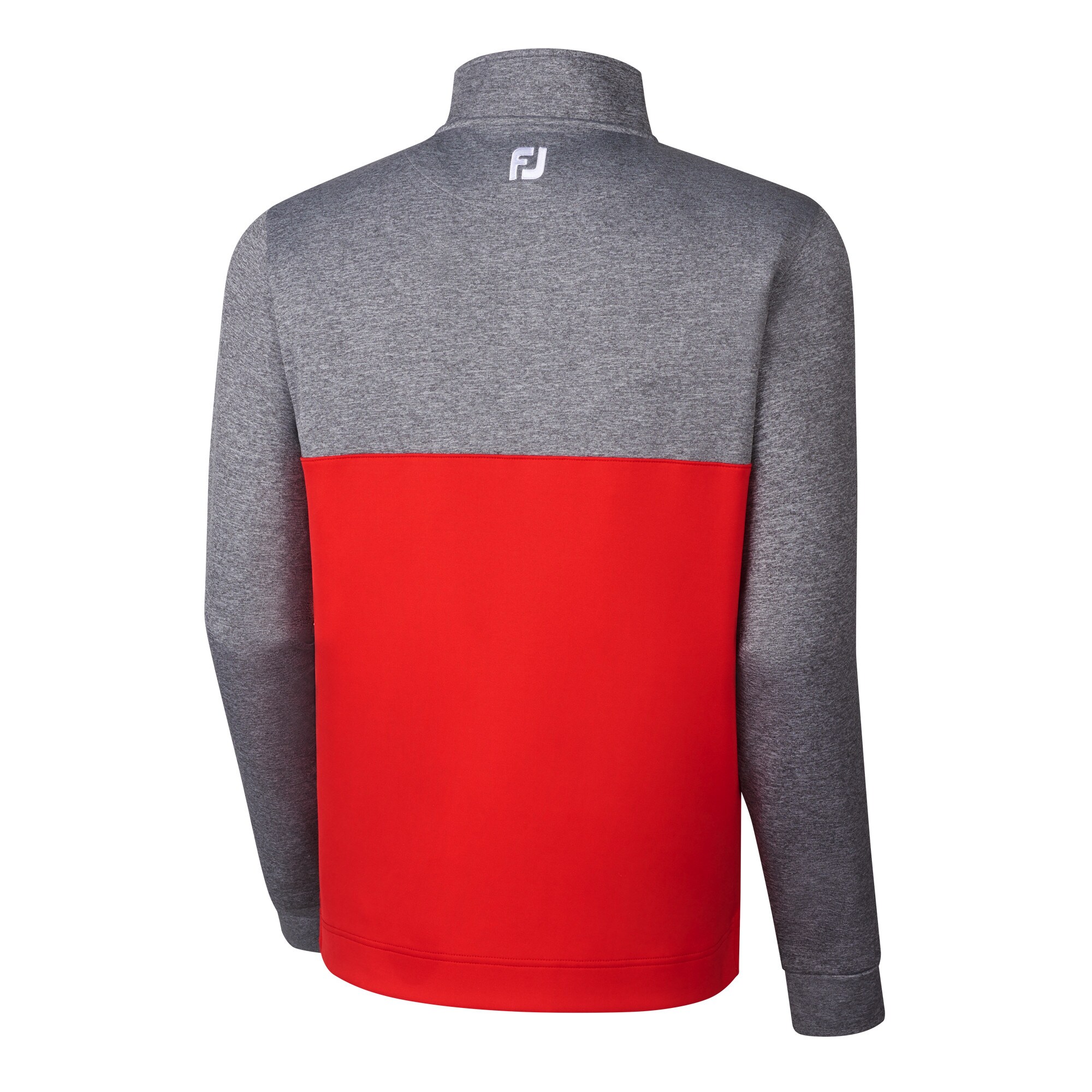 Jersey Knit Color Block Half-Zip