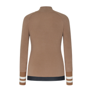 BRUSHED HIGH NECK SHIRT WMN