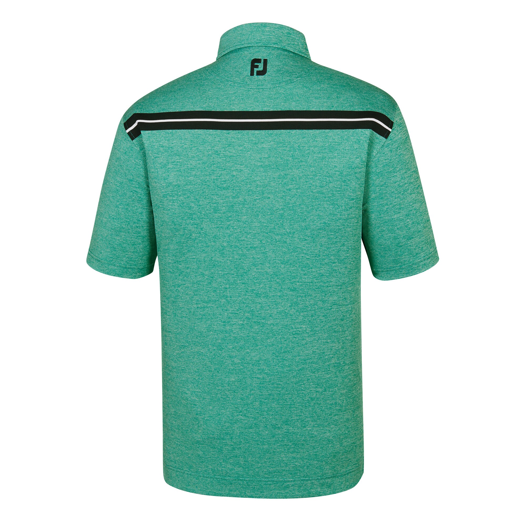 Stretch Pique Space Dye Self Collar