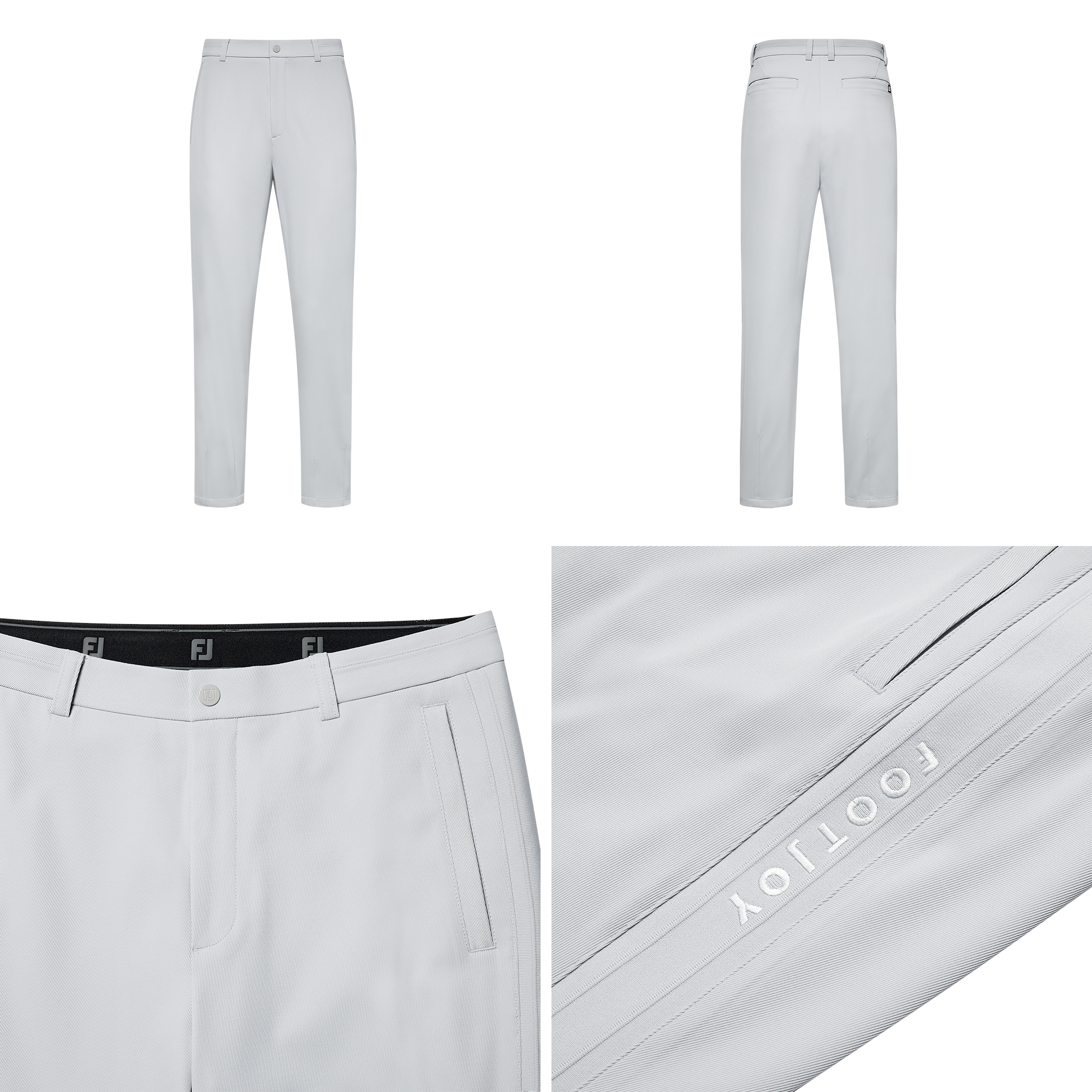 니트 패치 팬츠