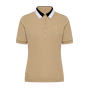 Knit Collar Polo Shirt Women