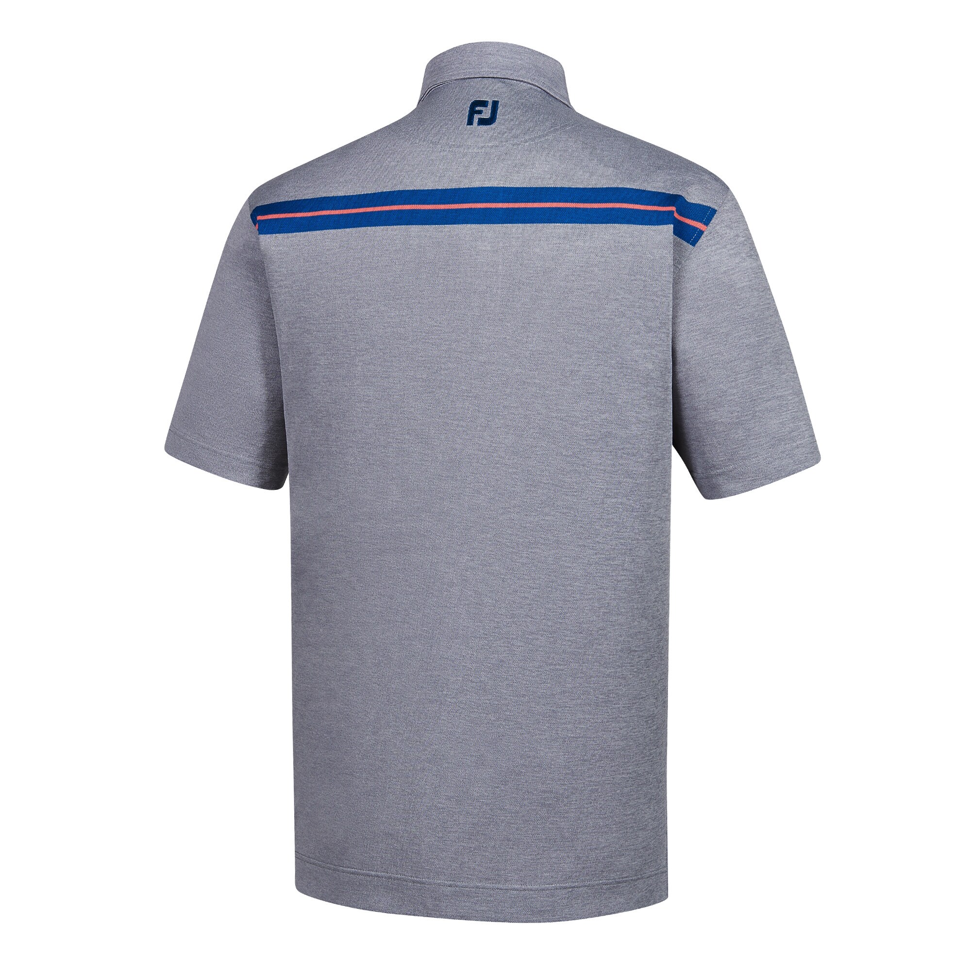 Stretch Pique Space Dye Self Collar