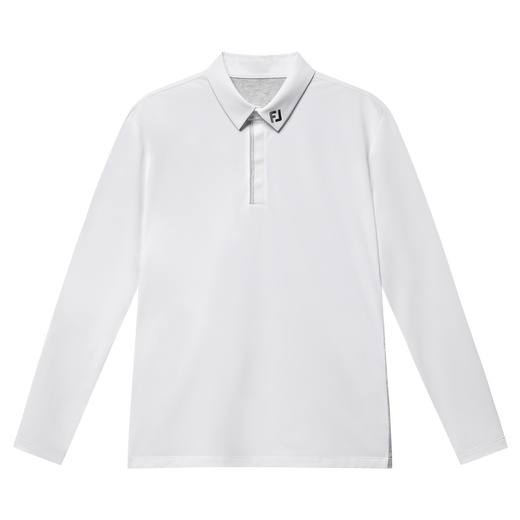 니트 하이브리드 폴로 셔츠