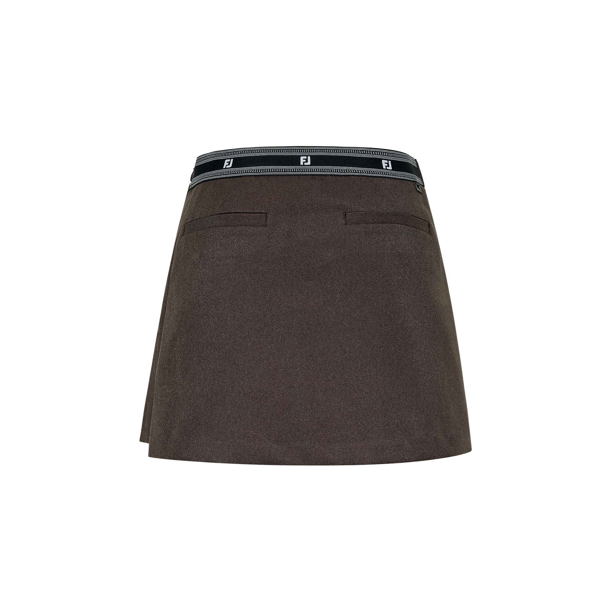 여성 플리츠 랩 스코트