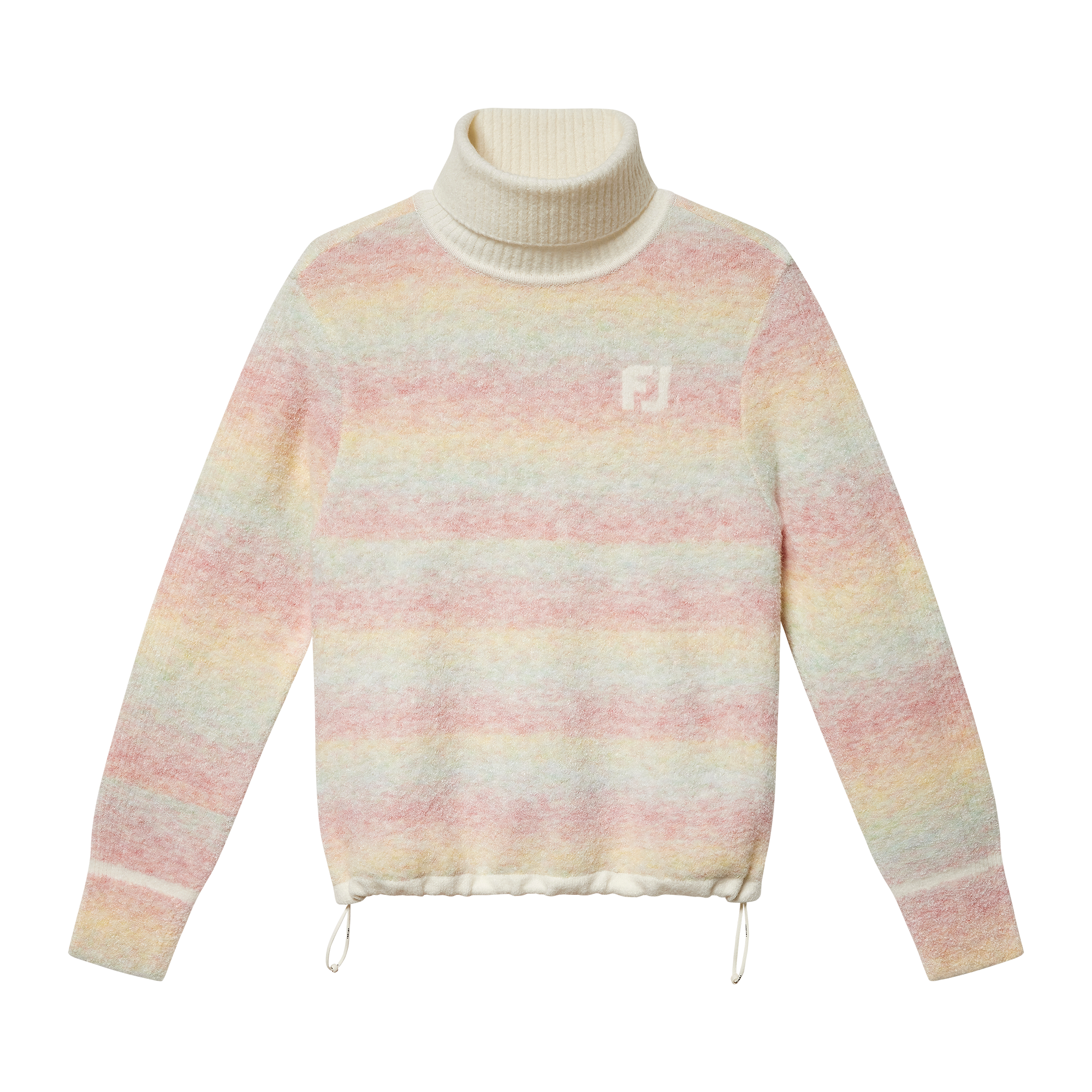 여성 그라데이션 니트 풀오버