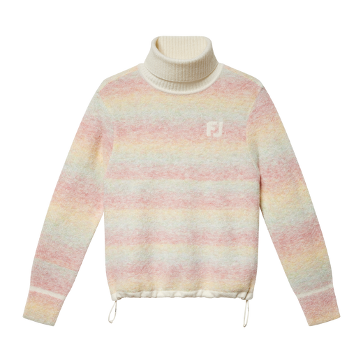 여성 그라데이션 니트 풀오버