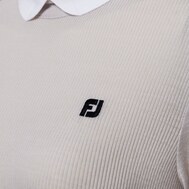 BACK ZIP POLO SHIRT WMN