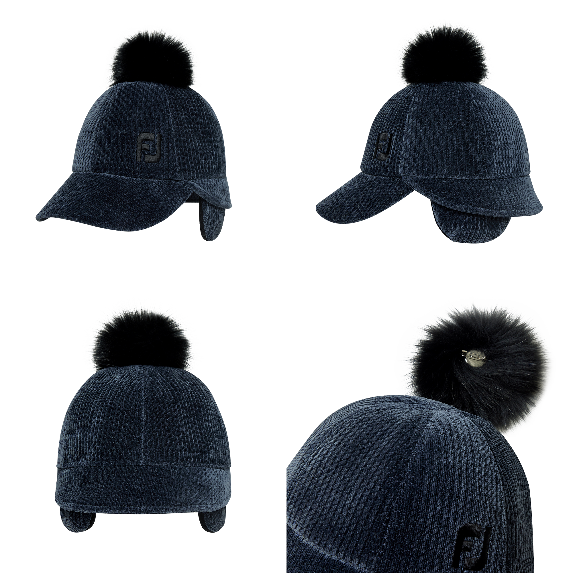 Fur Warmer Cap Women