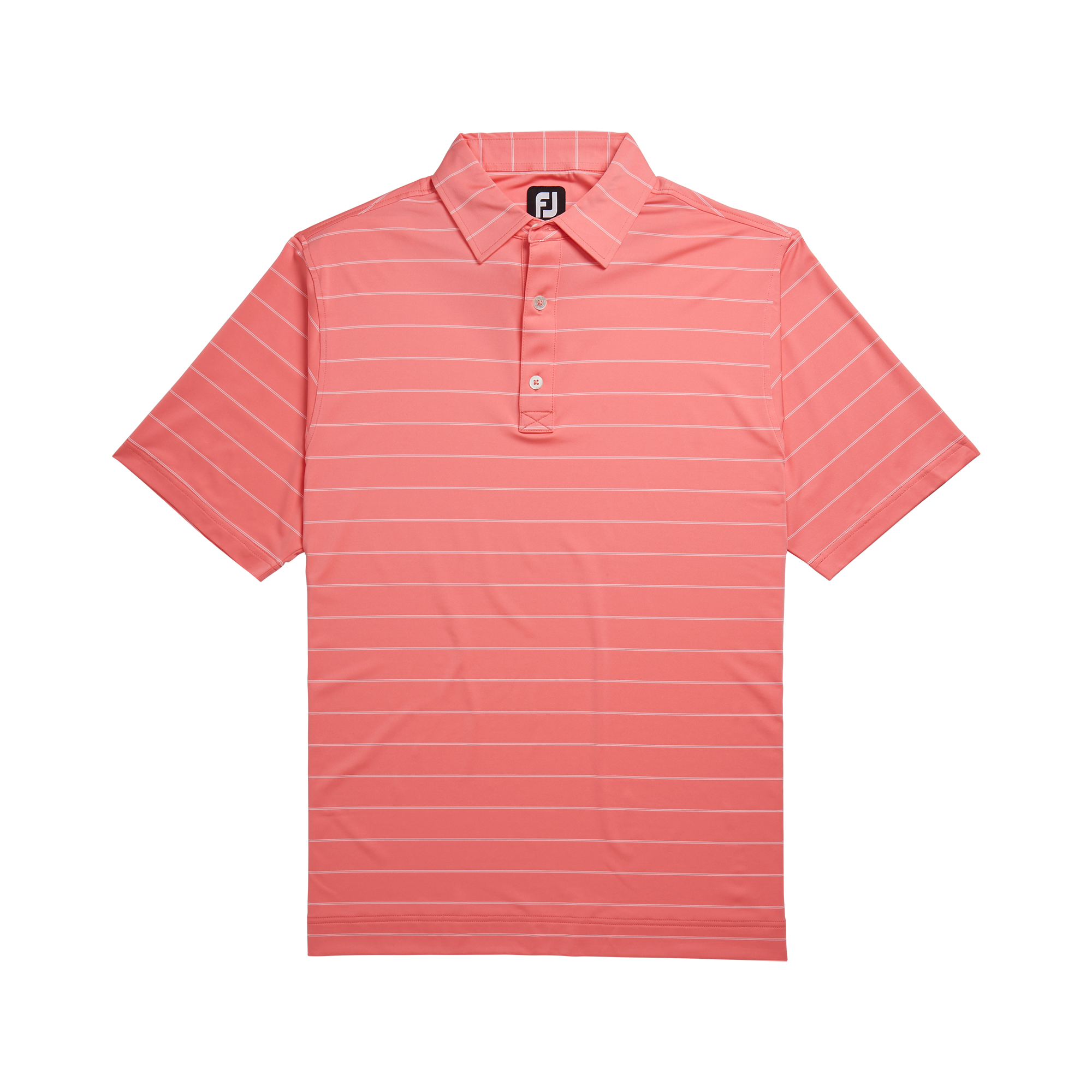 Lisle Double Pin Stripe Self Collar