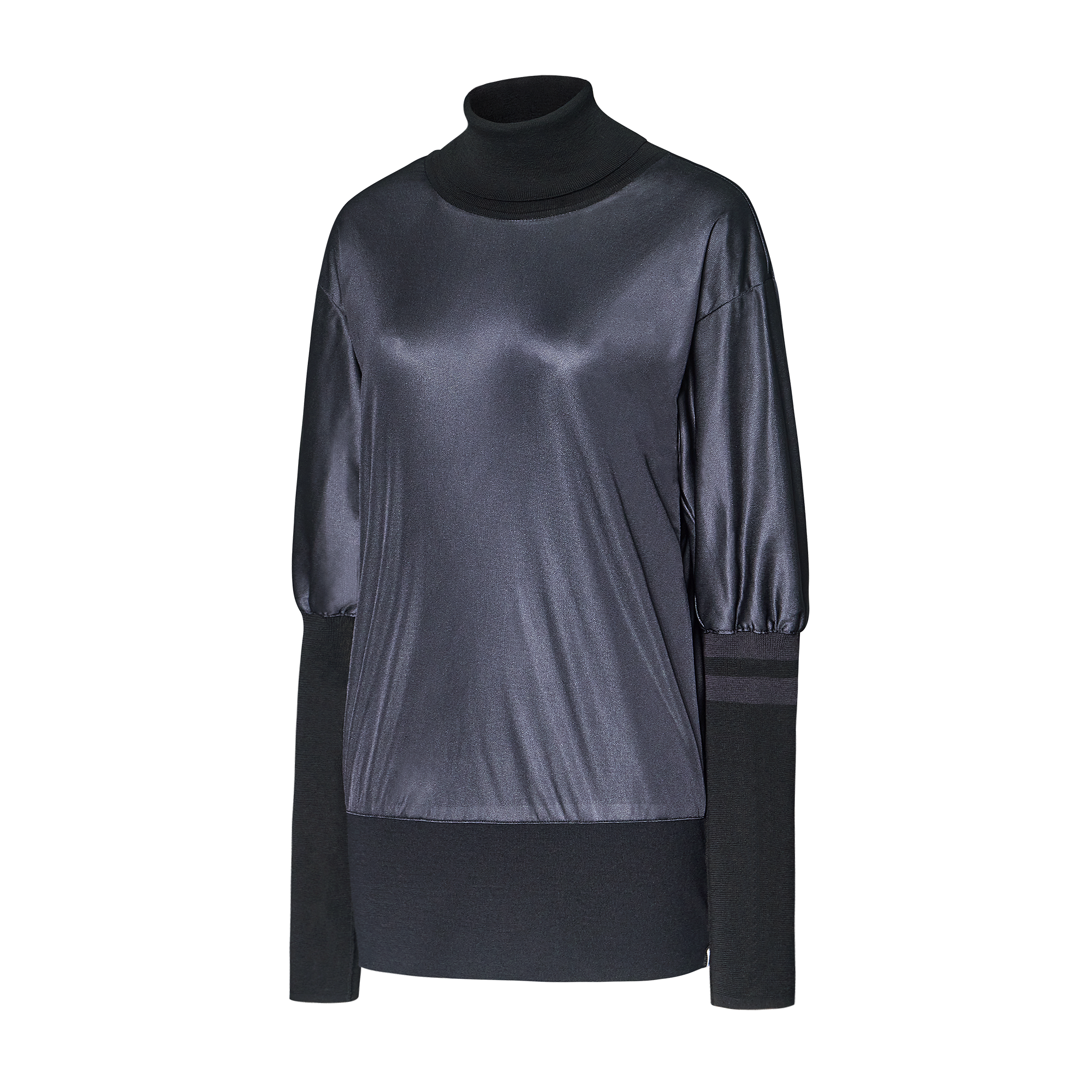 LONG HIGH NECK SWEATER WMN