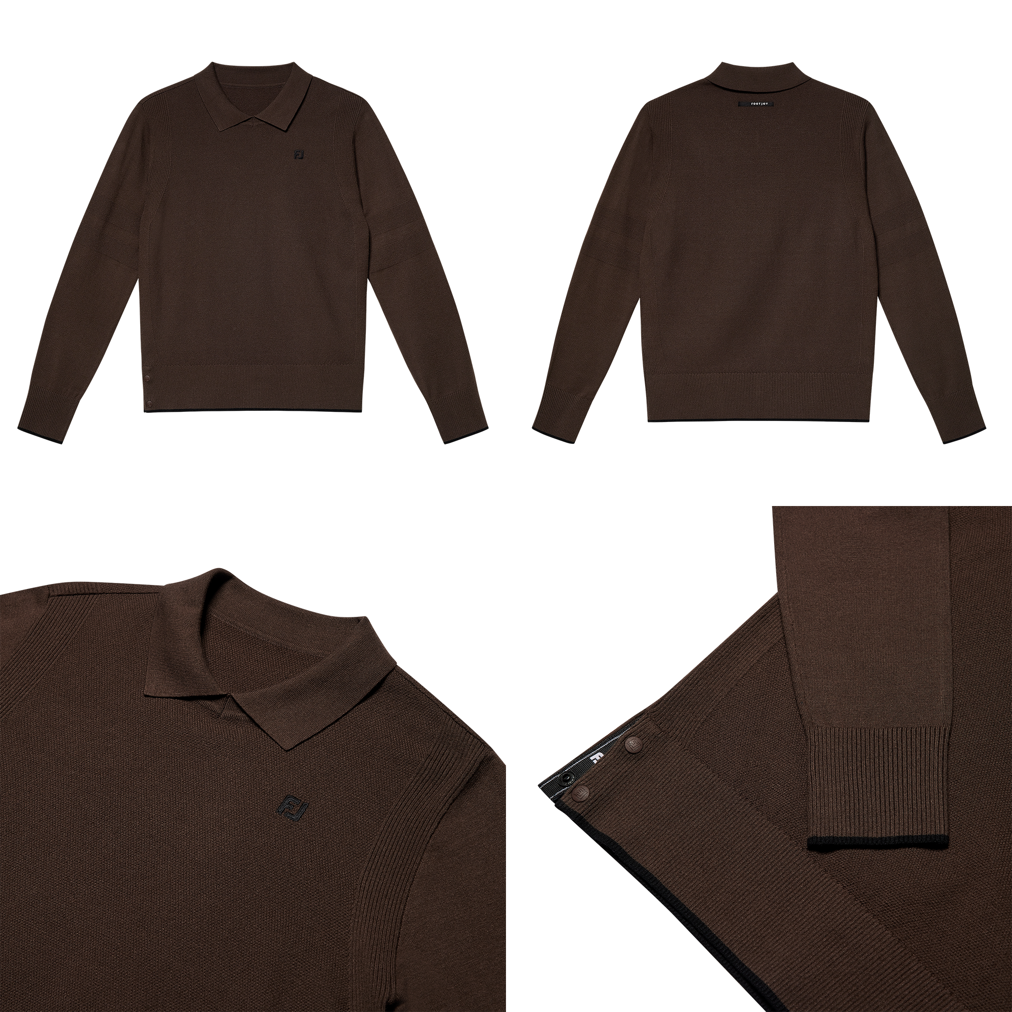 여성 니트 폴로 셔츠