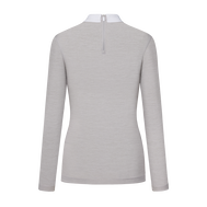 BACK ZIP POLO SHIRT WMN