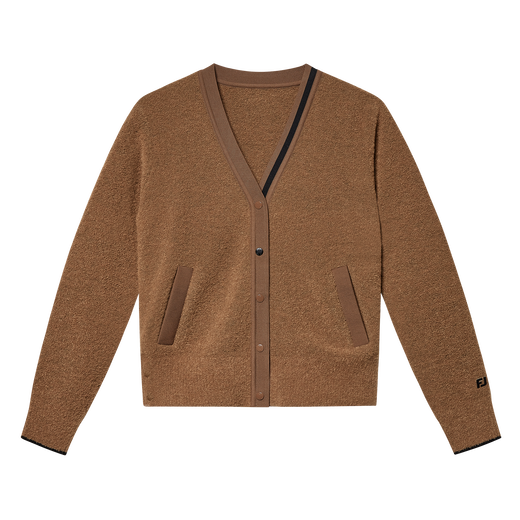 여성 브이 가디건