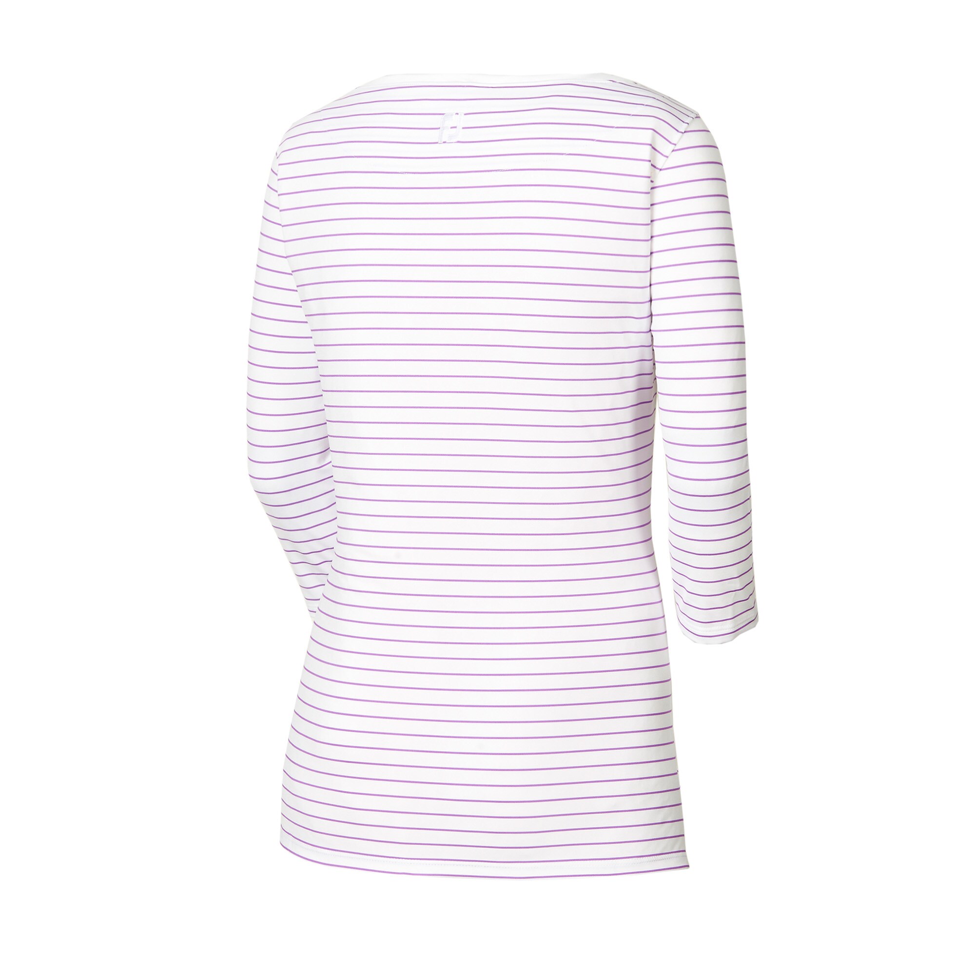 Stretch Lisle Stripe BOA&reg;tneck Shirt Women