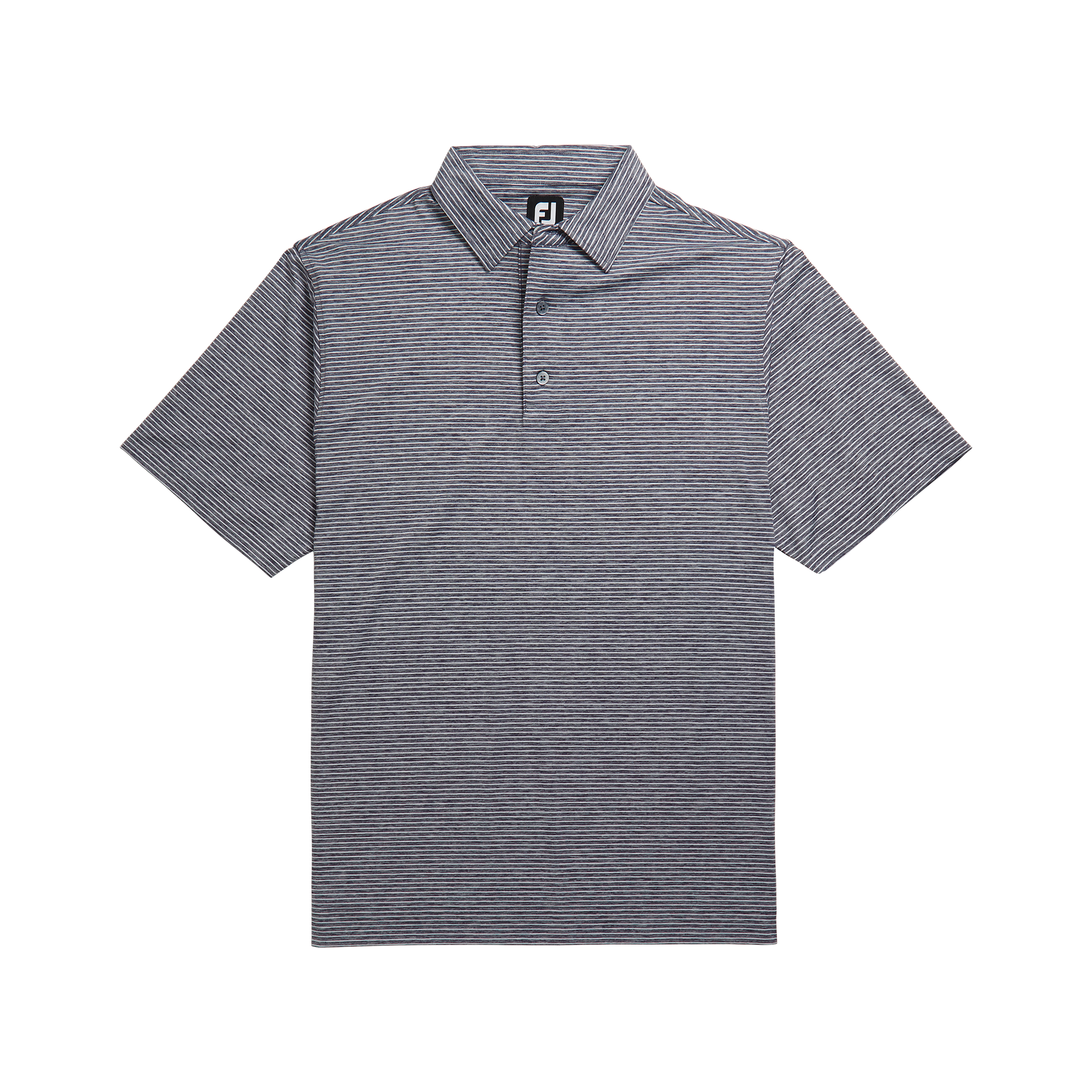 Heather Pinstripe Lisle Self Collar