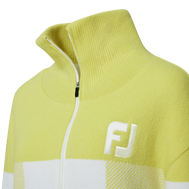 1/2 ZIP LONG KNIT WMN