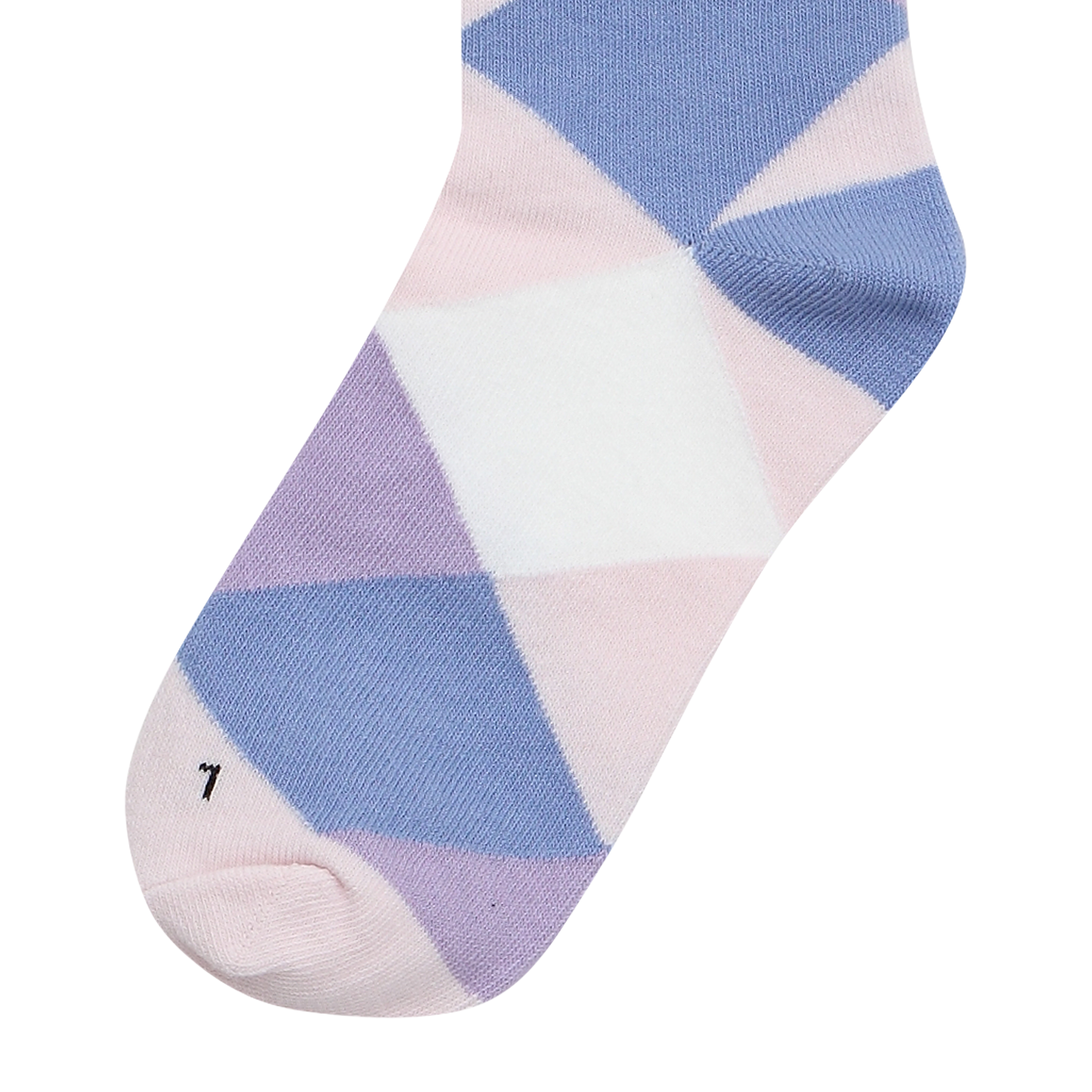 Prodry Argyle Crew Socks Women