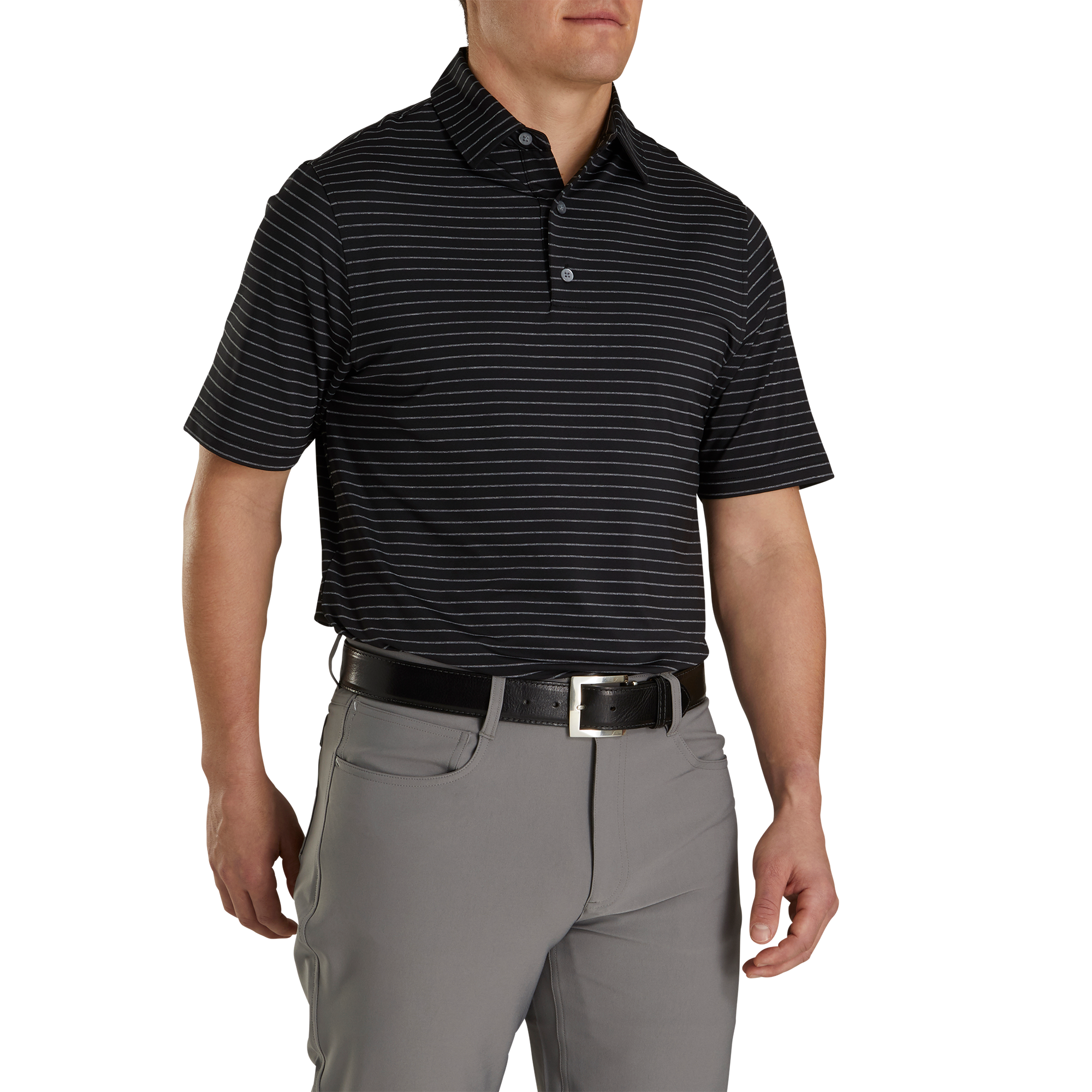 Athletic Fit Classic Stripe Lisle
