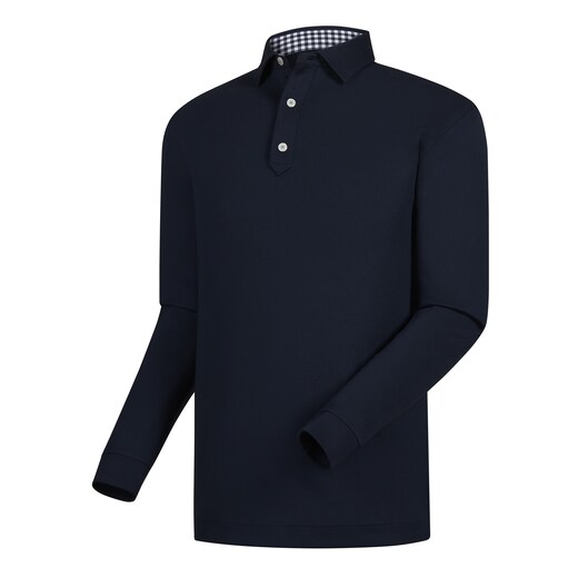 Thermolite Pique Solid  Self Collar