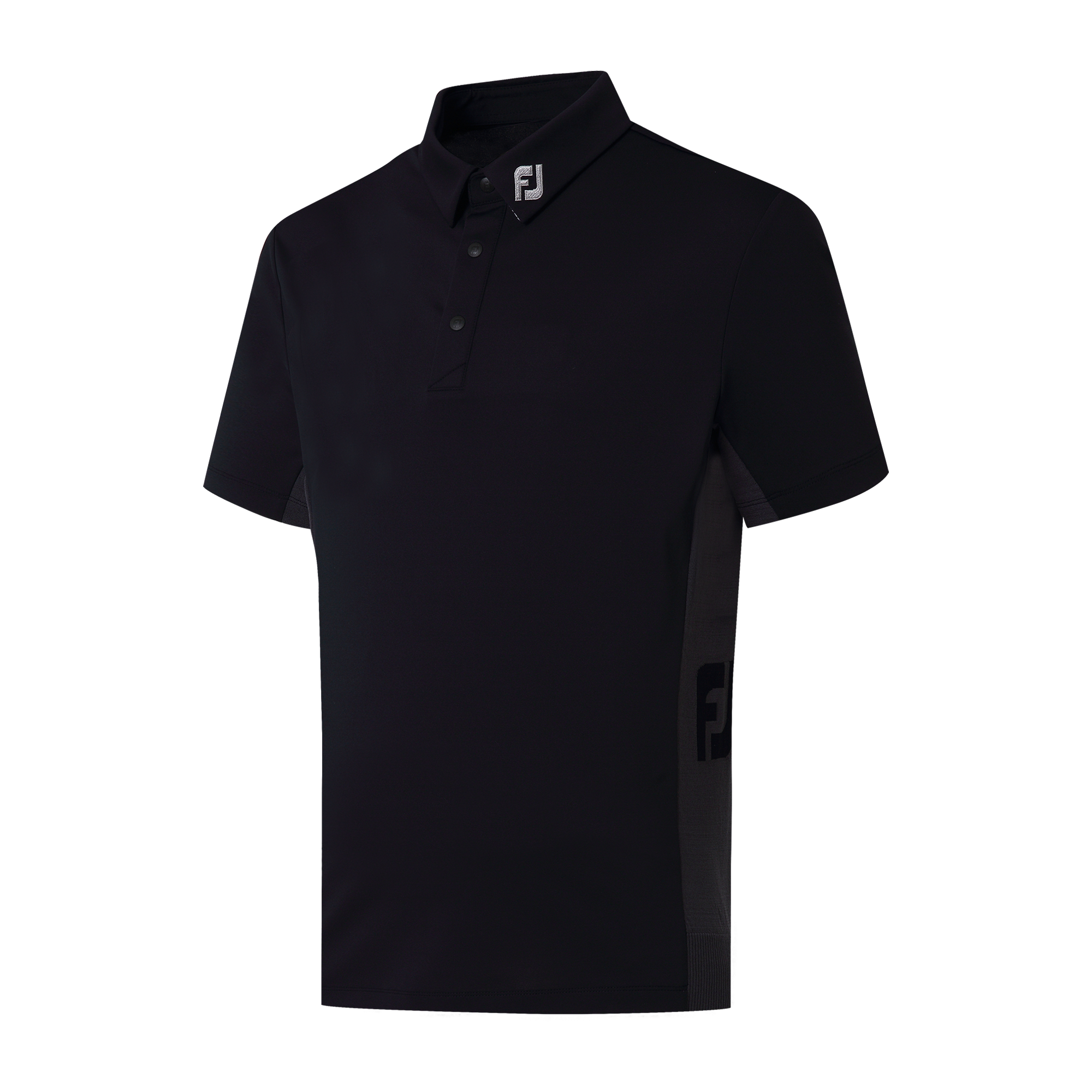 Side Knit Polo Shirt