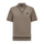 Layered Knit Polo Shirt