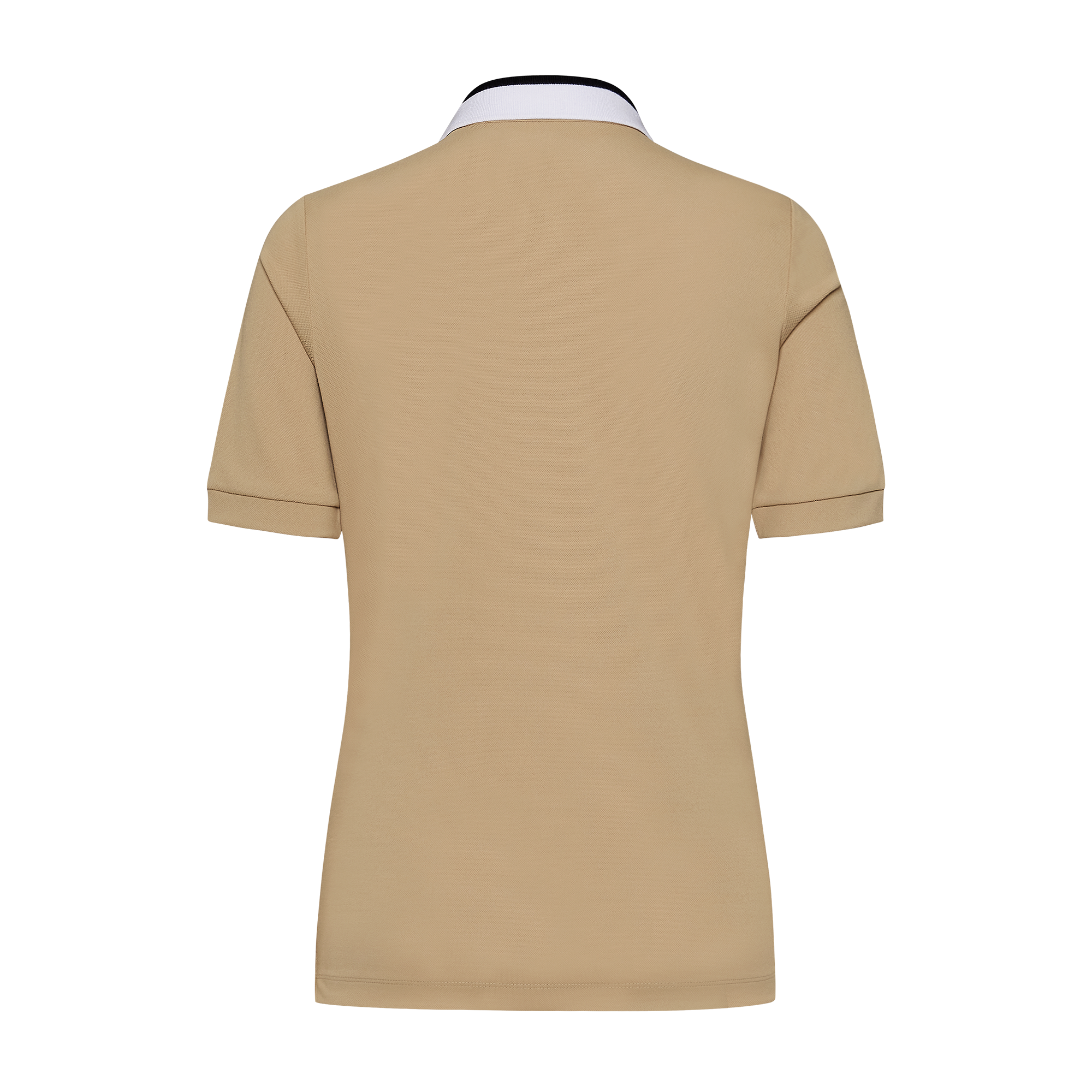 Knit Collar Polo Shirt Women