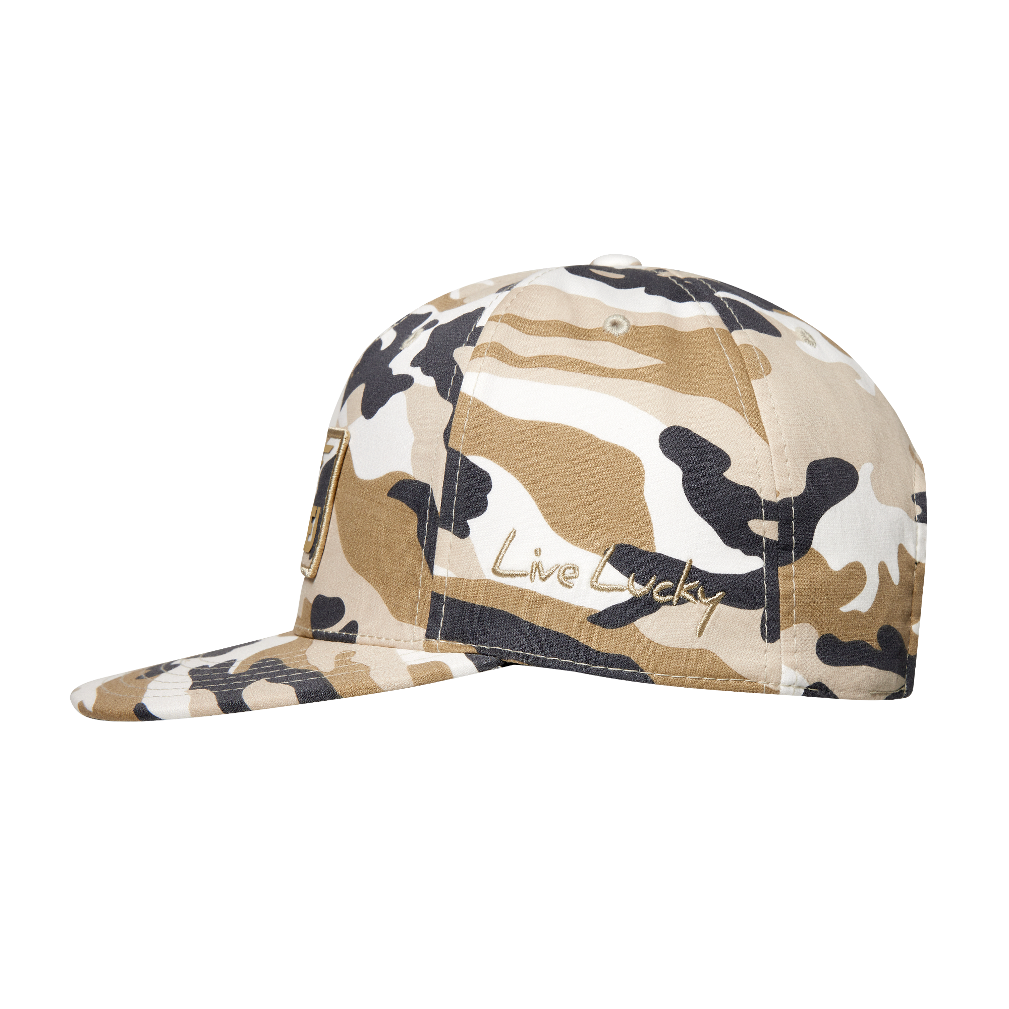 FJxBlack Clover Flat Cap