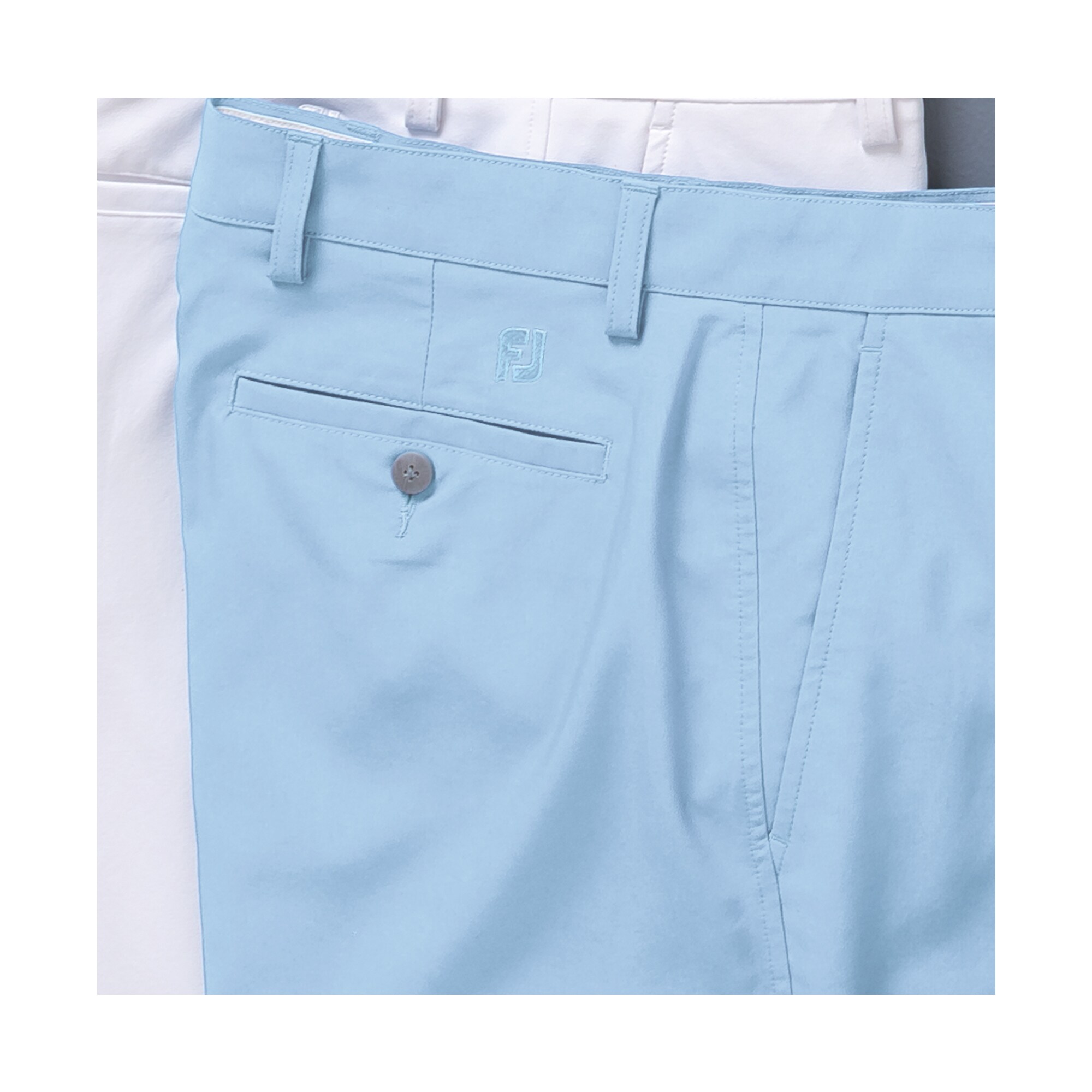Flat Front Shorts 9.5" Inseam