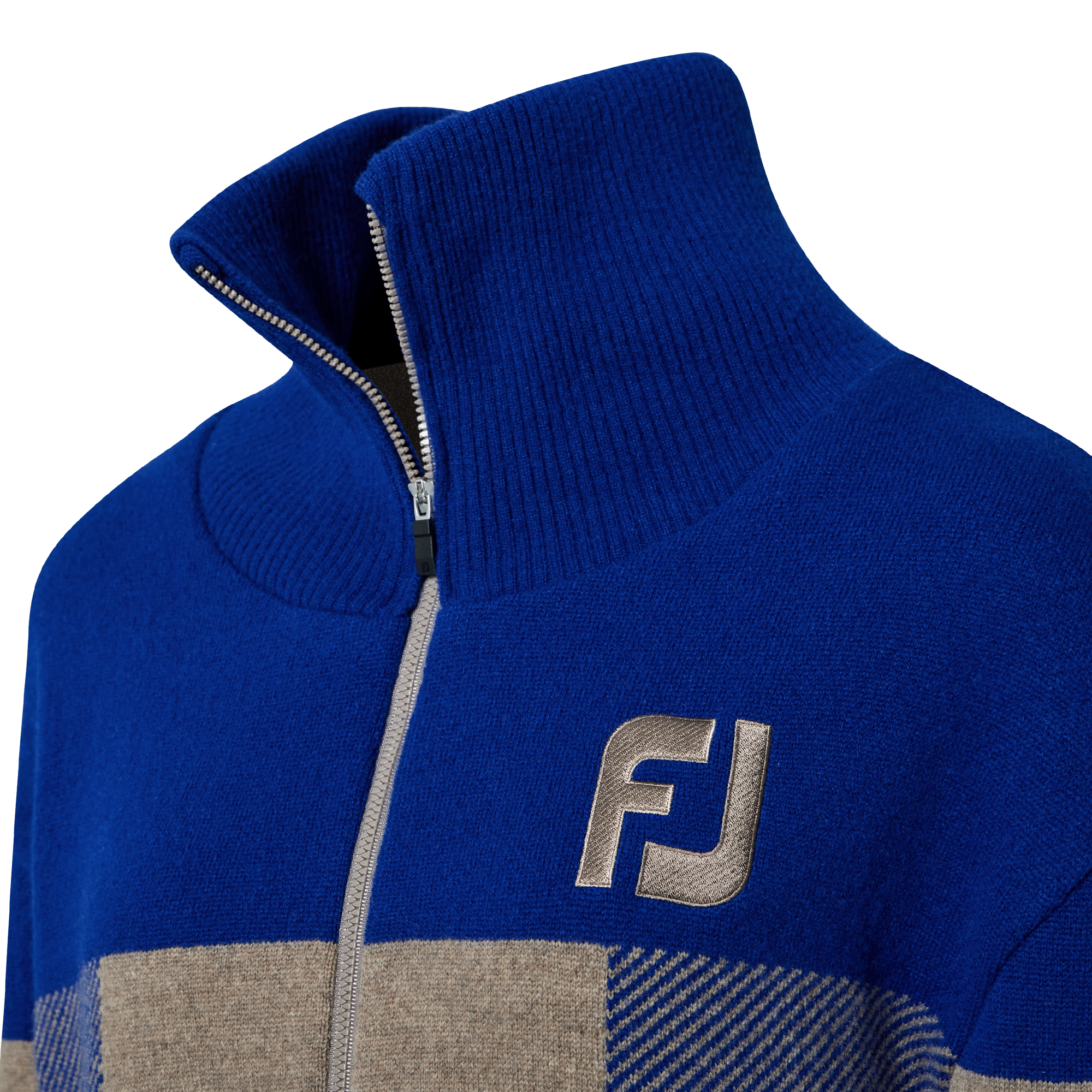 1/2 ZIP LONG KNIT WMN