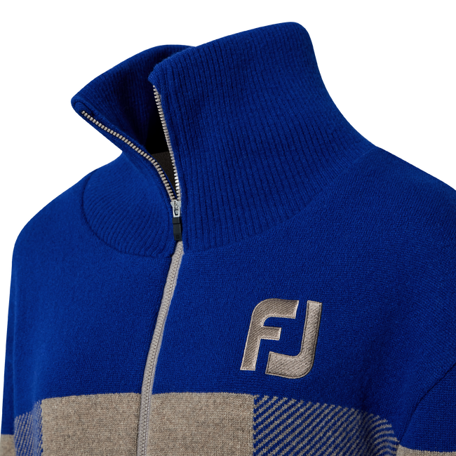 1/2 ZIP LONG KNIT WMN