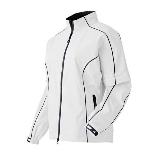 DryJoys Rain Jacket Zip-Off Sleeves Women
