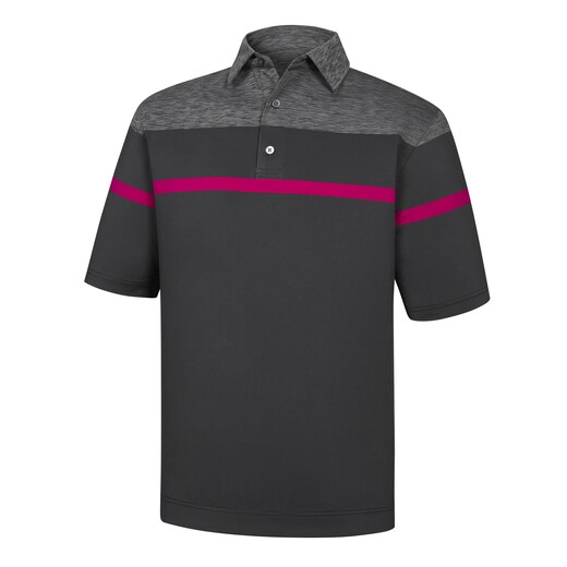 Stretch Lisle Space Dyed Self Collar-Previous Season Style
