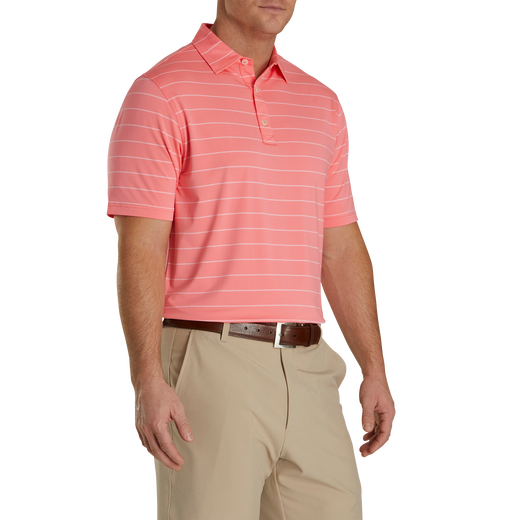 Lisle Double Pin Stripe Self Collar