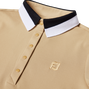 Knit Collar Polo Shirt Women