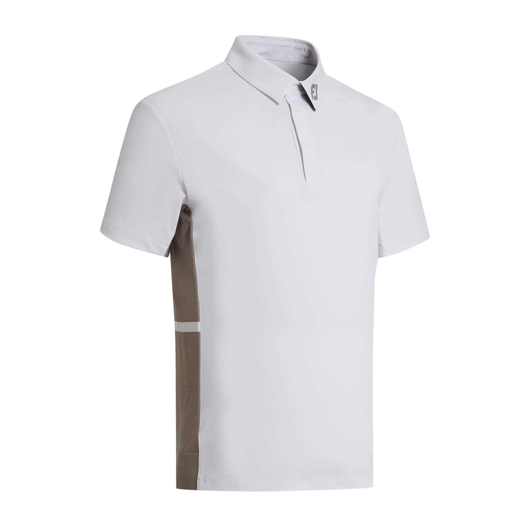 Side Knit Polo Shirt
