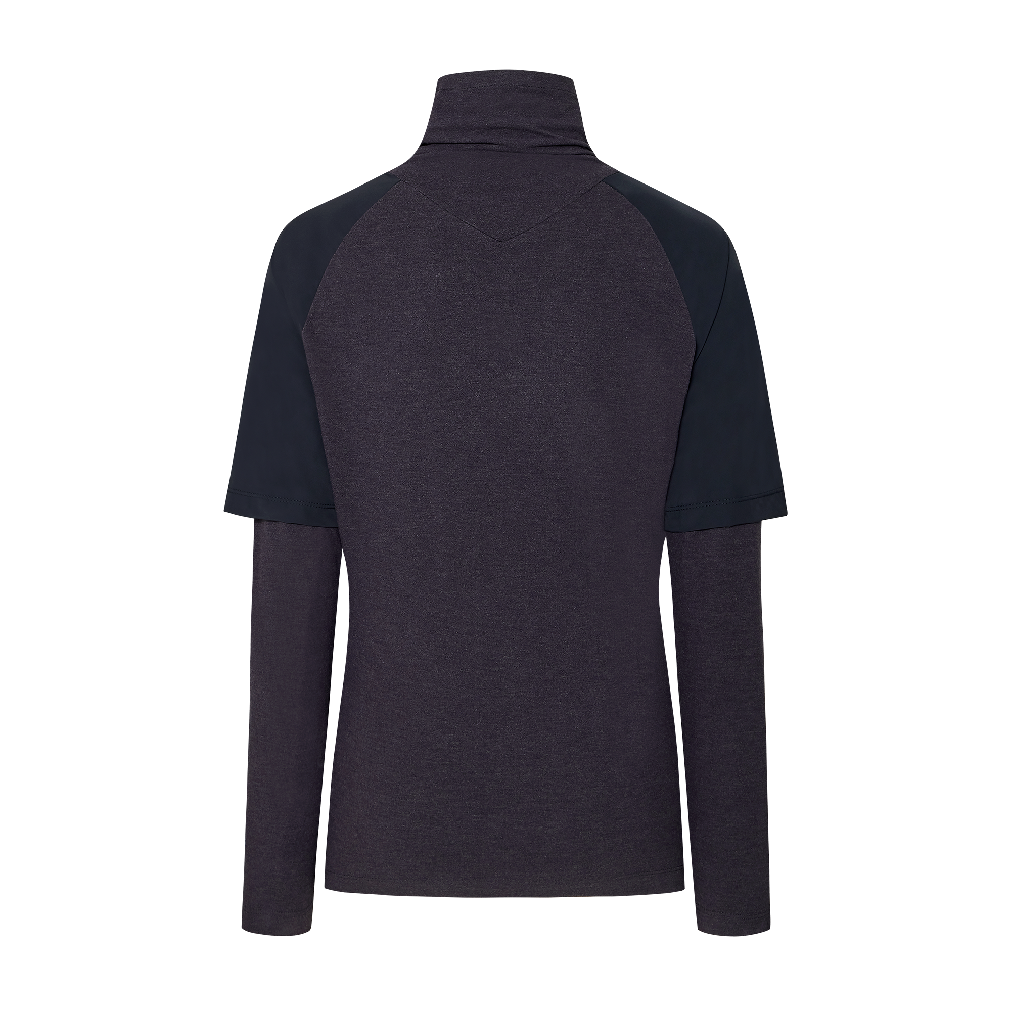 HYBRID HIGH NECK SHIRT WMN
