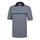 Stretch Pique Stripe Knit Collar