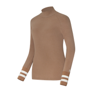 BRUSHED HIGH NECK SHIRT WMN