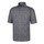 Stretch Lisle Floral Print Self Collar