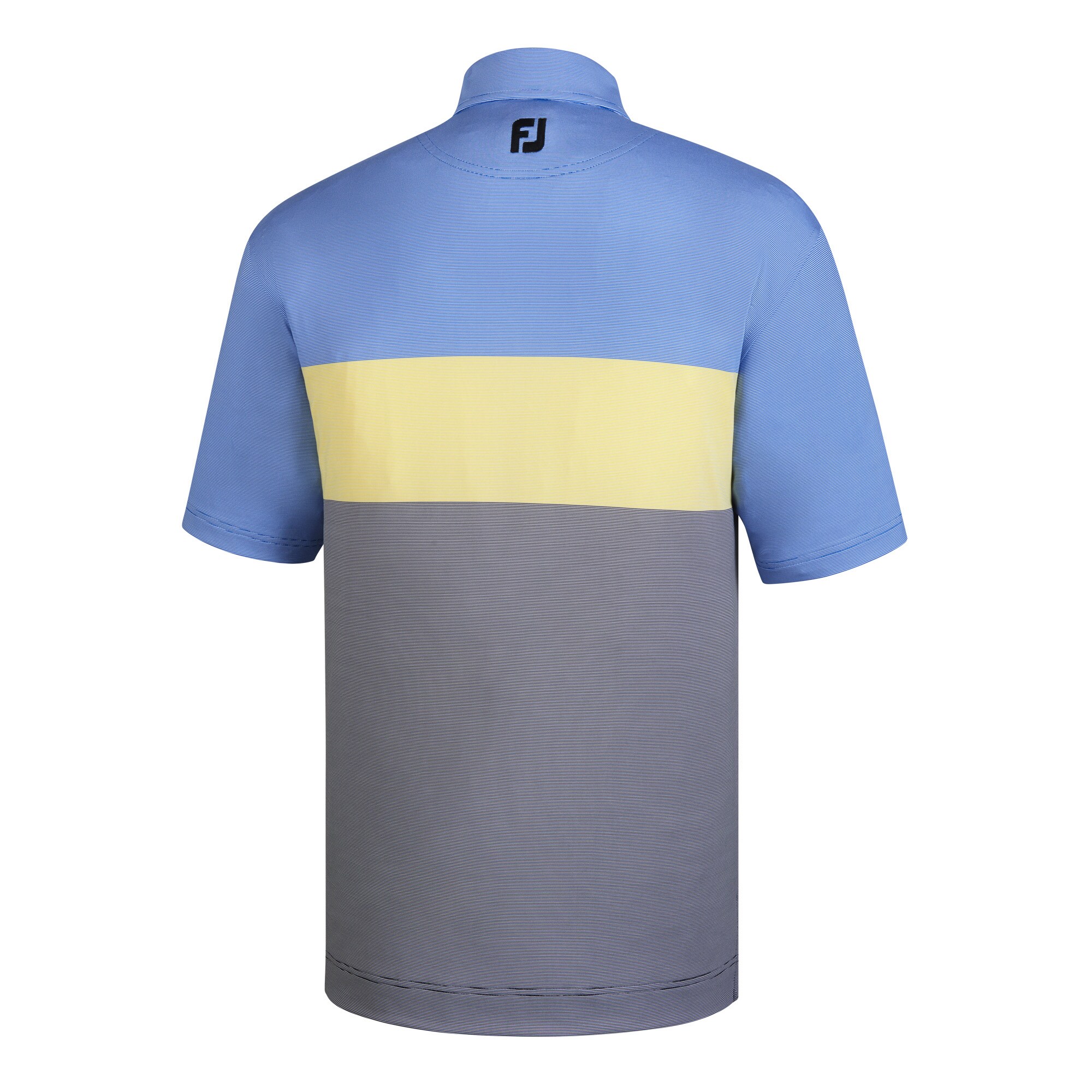 Engineered End on End Lisle Stripe Self Collar